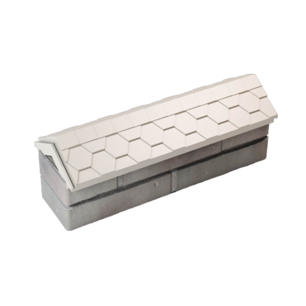 Парапет Zking Эверест Бежевый с посадкой на 0.5 кирпича (130мм) в Саратове фото