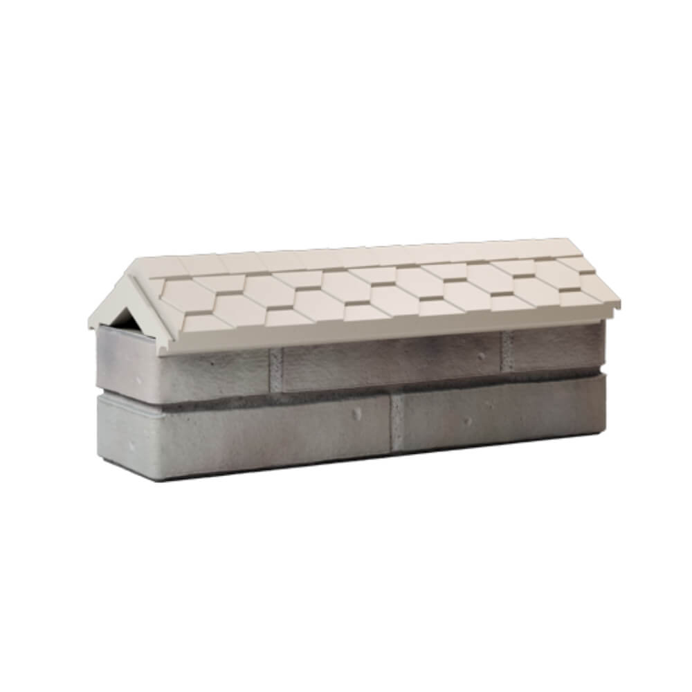 Парапет Zking Эверест Бежевый с посадкой на 0.5 кирпича (130мм) Саратов фото