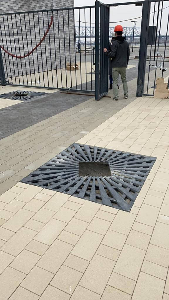 Приствольная решетка для дерева ZKING ATMOSPHERE 1.2х1.2м Черная в Саратове фото