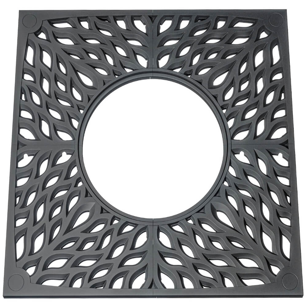 Приствольная решетка для дерева ZKING CRUST 2х2м Черная Саратов фото