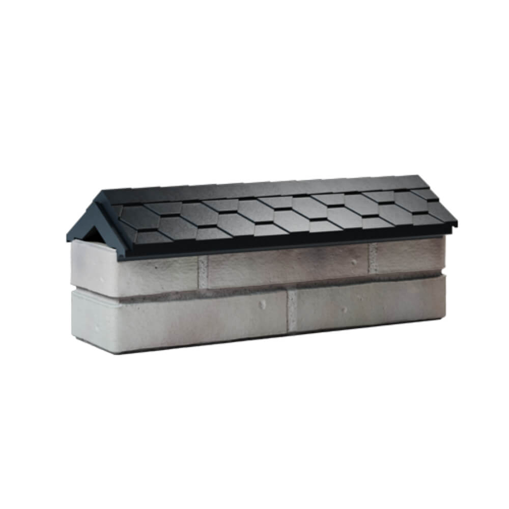 Парапет Zking Эверест Черный с посадкой на 0.5 кирпича (130мм) Саратов фото