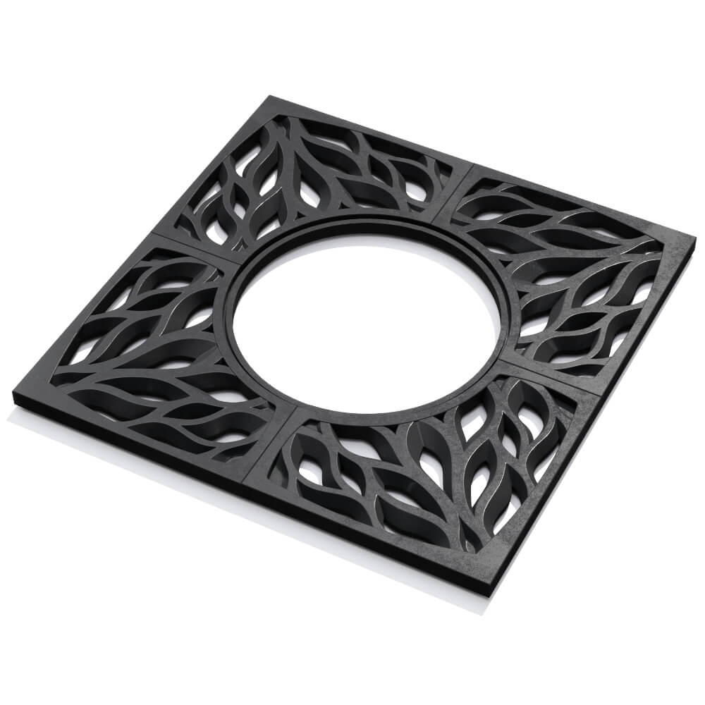 Приствольная решетка для дерева ZKING CRUST 1.2х1.2м Черная в Саратове фото