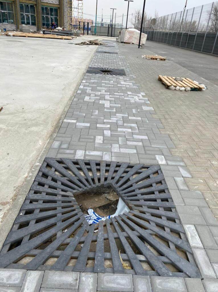 Приствольная решетка для дерева ZKING ATMOSPHERE 1.2х1.2м Черная в Саратове фото