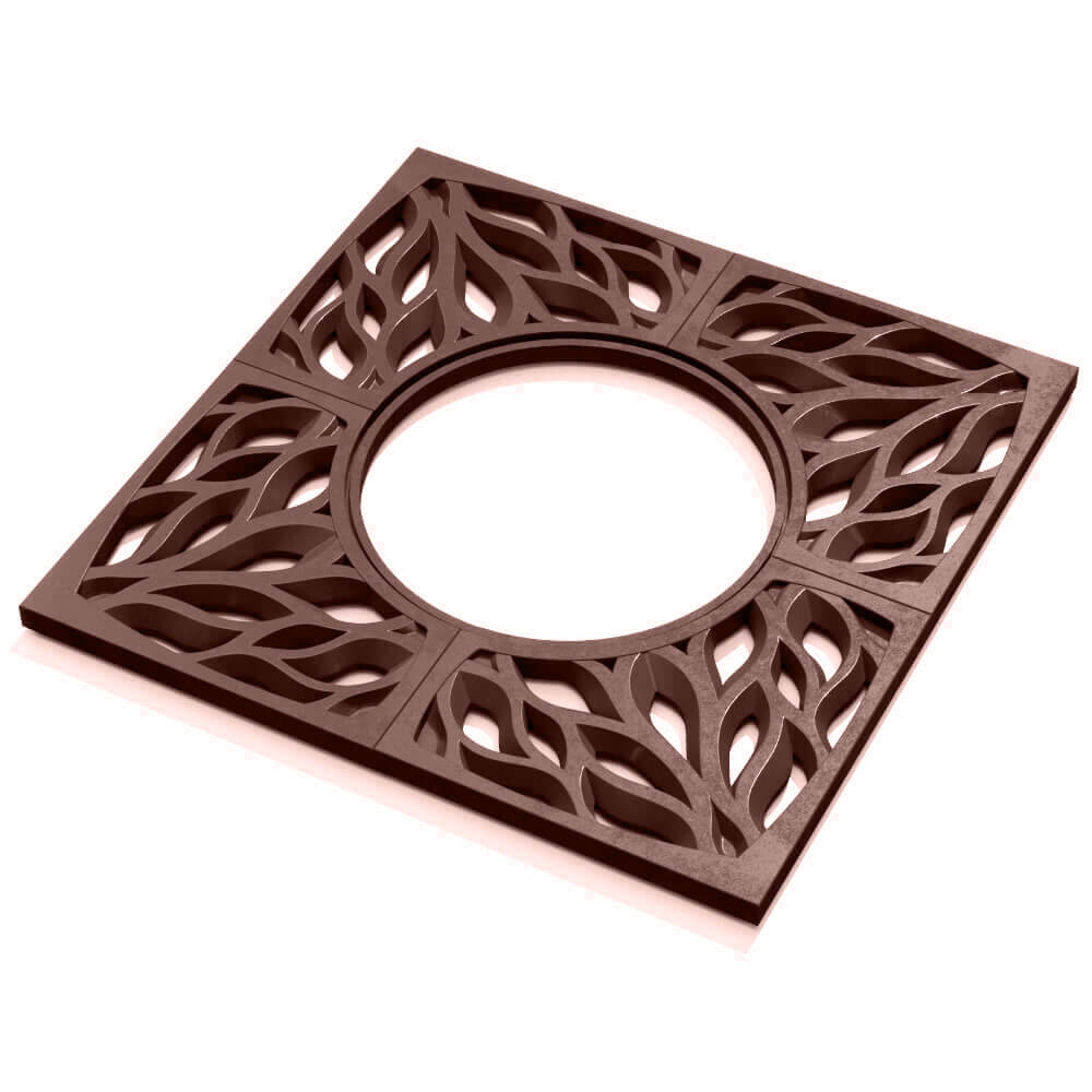 Приствольная решетка для дерева ZKING CRUST 1.2х1.2м Коричневая в Саратове фото