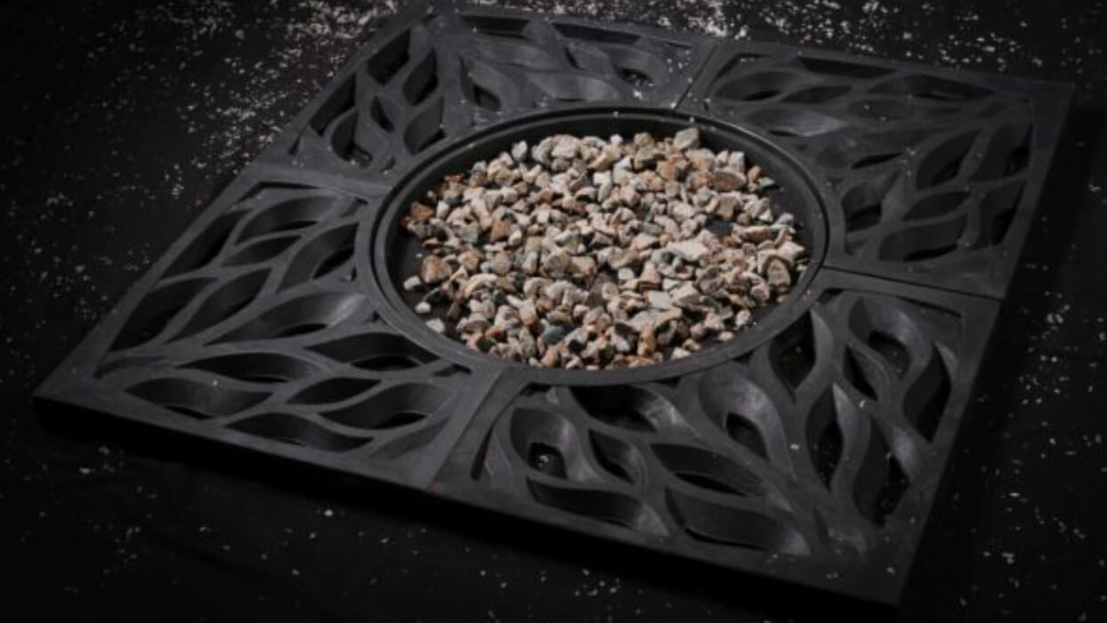 Приствольная решетка для дерева ZKING CRUST 1.2х1.2м Черная в Саратове фото