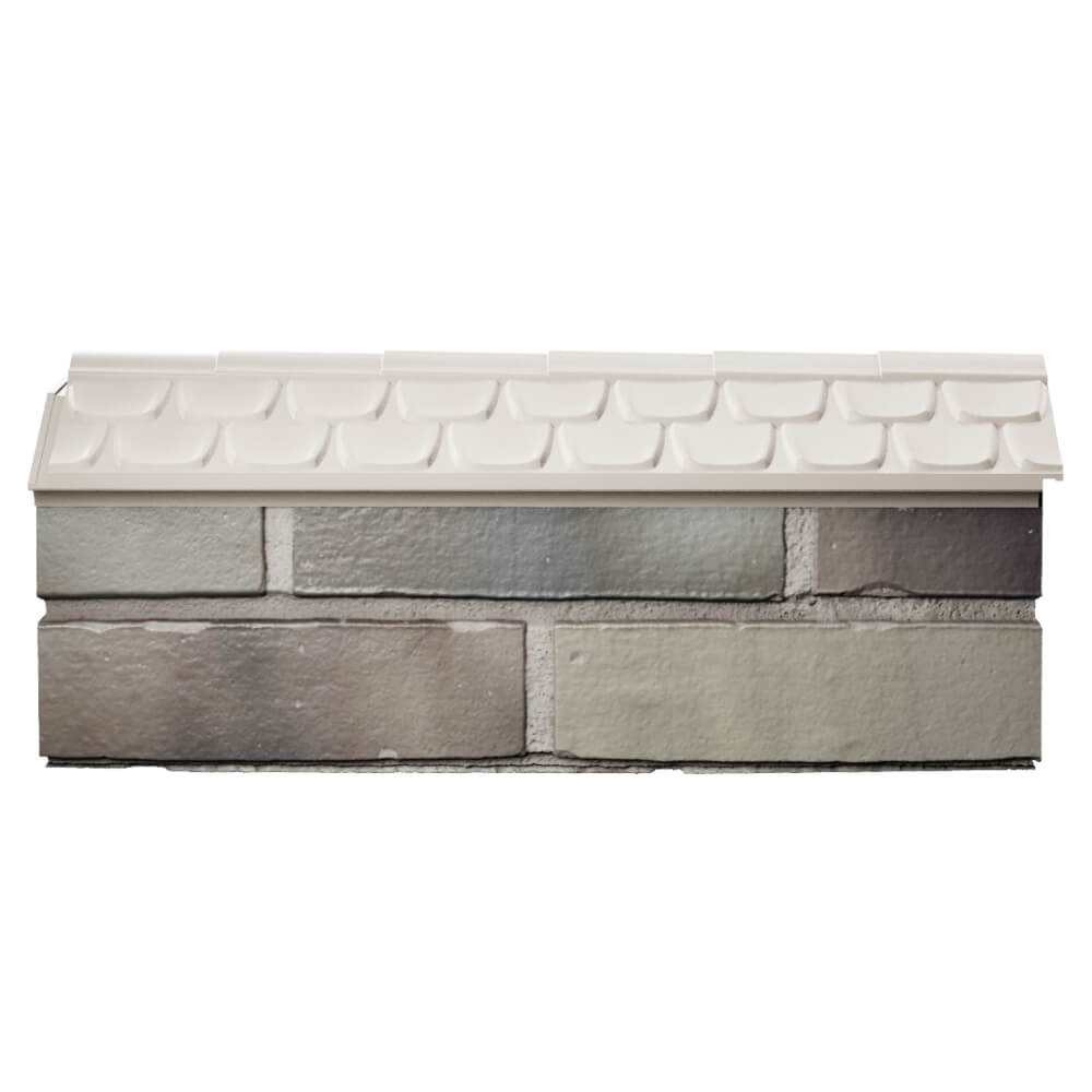 Парапет Zking Эльбрус Бежевый с посадкой на 0.5 кирпича (130мм) в Саратове фото