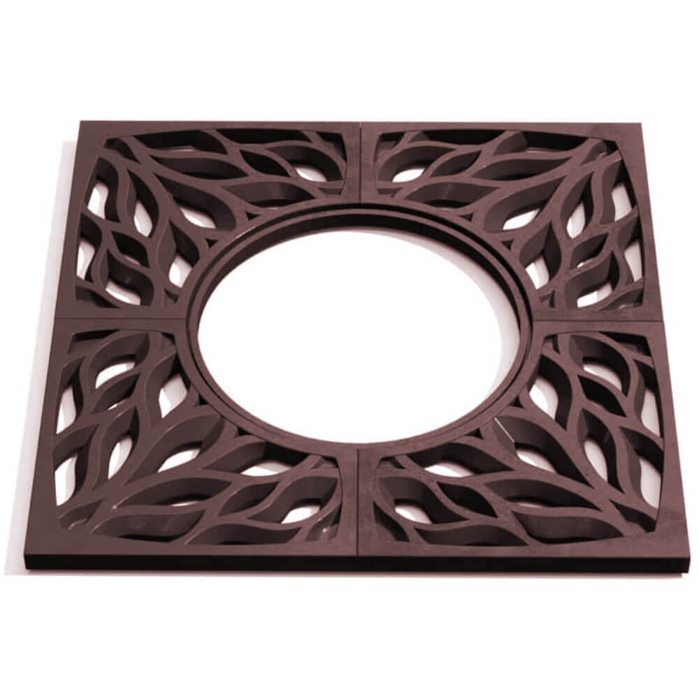 Приствольная решетка для дерева ZKING CRUST 1.2х1.2м Коричневая Саратов фото