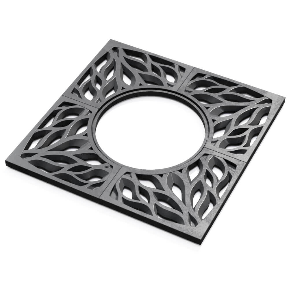 Приствольная решетка для дерева ZKING CRUST 1.2х1.2м Серая в Саратове фото