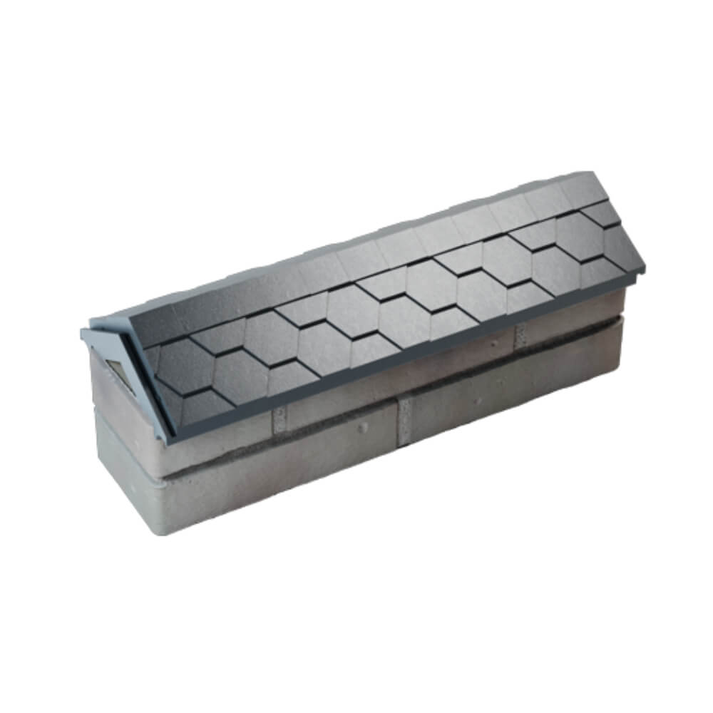 Парапет Zking Эверест Серый с посадкой на 0.5 кирпича (130мм) в Саратове фото