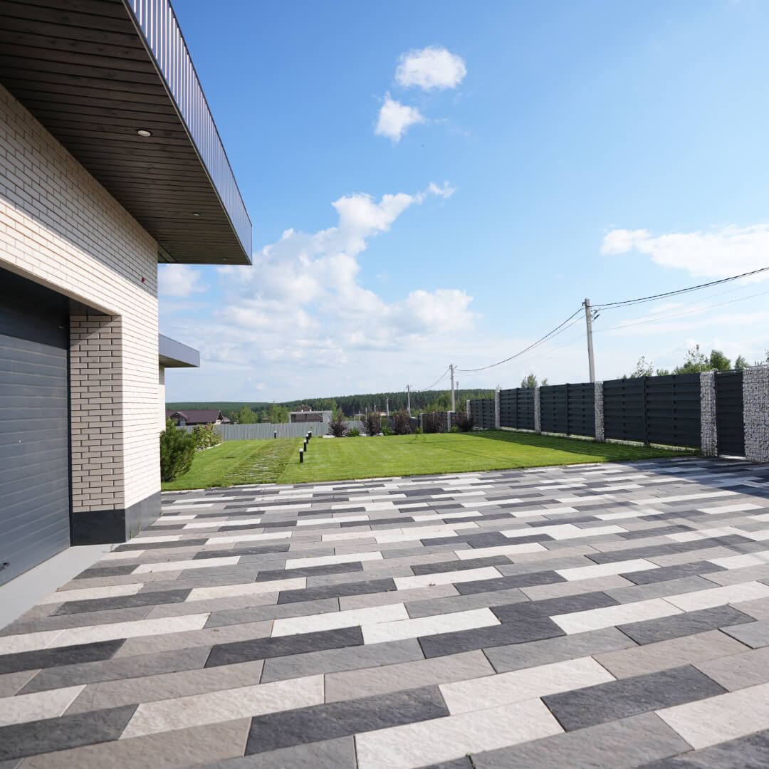 Шаговая плита STONE Черный Сланец 990х330х55мм в Саратове фото